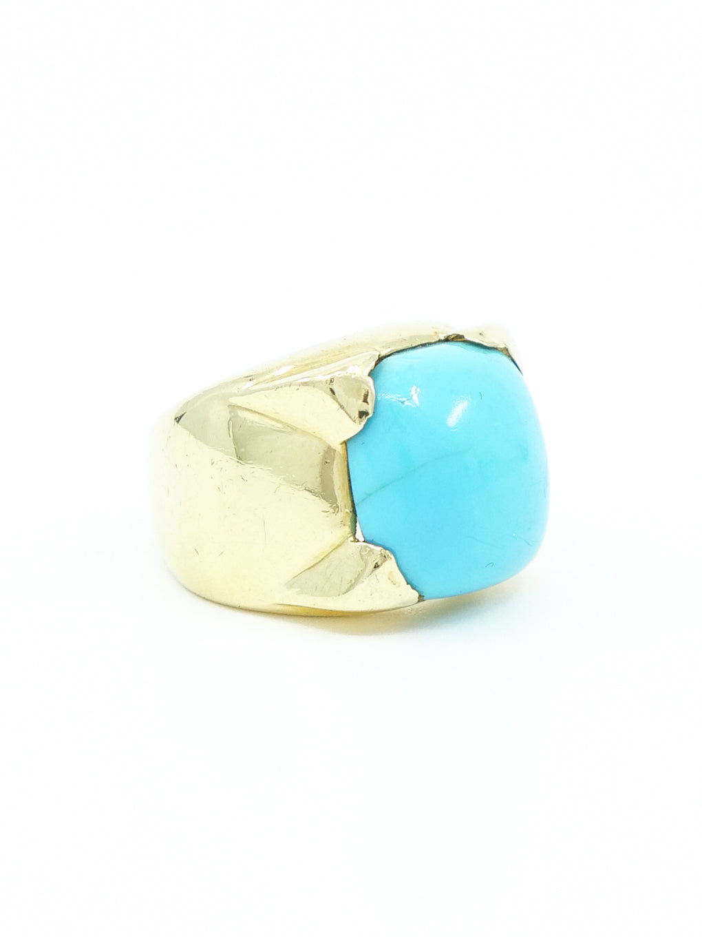 Turquoise Cabochon Eternity Ring – Kimberly C Fine Jewelry